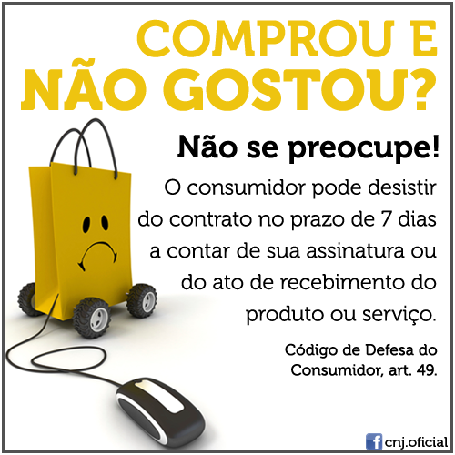 Comprou e não Gostou?